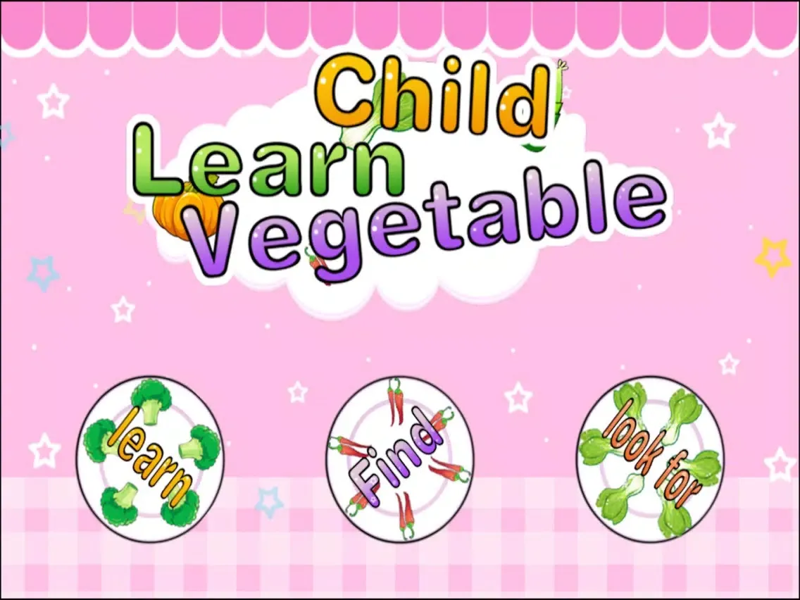 Скриншоты Baby Learn Vegetable iPad 