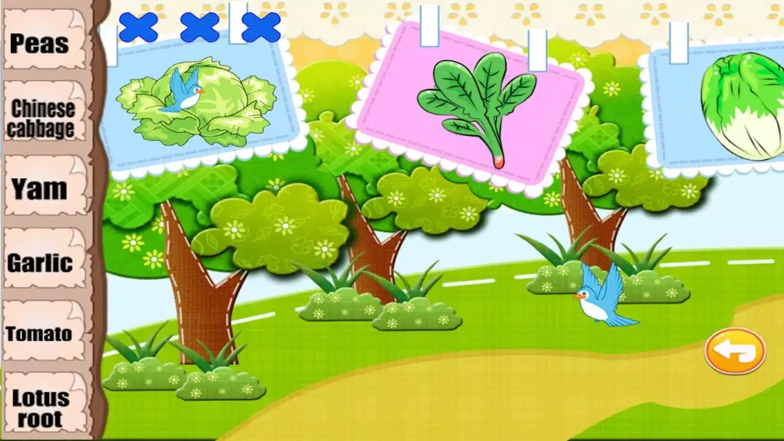 Скриншоты Baby Learn Vegetable