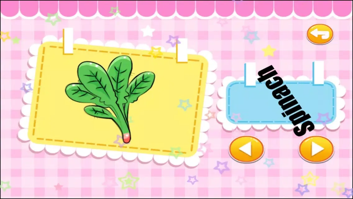 Скриншоты Baby Learn Vegetable