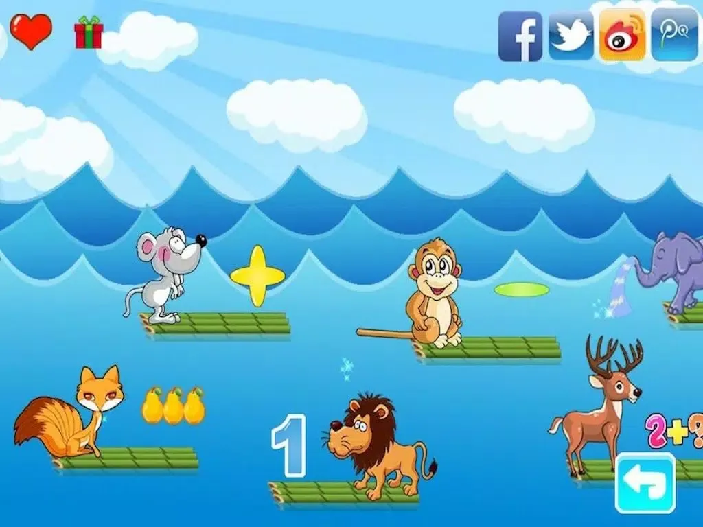 Capturas de pantalla de Kids Learn Math - best free Educational game for kids,children addition,baby counting iPad 