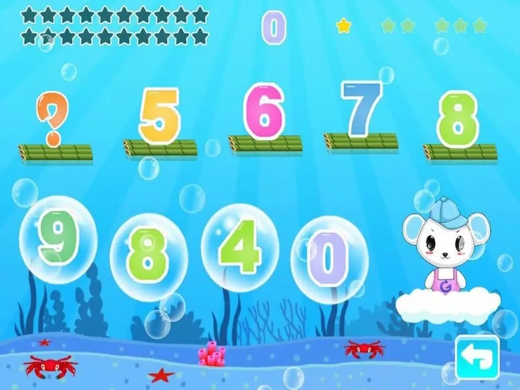 Capturas de pantalla de Kids Learn Math - best free Educational game for kids,children addition,baby counting iPad 
