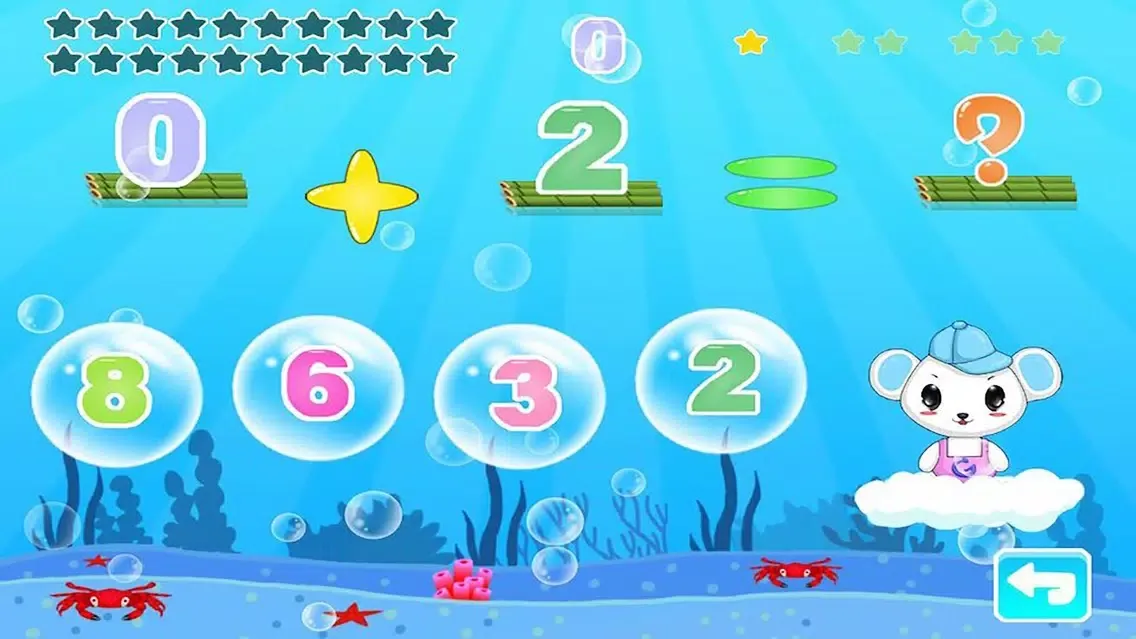 Capturas de pantalla de Kids Learn Math - best free Educational game for kids,children addition,baby counting