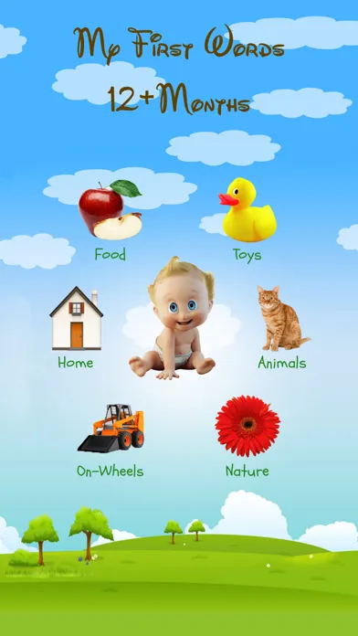 Ảnh chụp màn hình của Baby First Words: 12+ Months