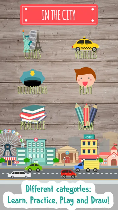 Kids City Game 스크린샷