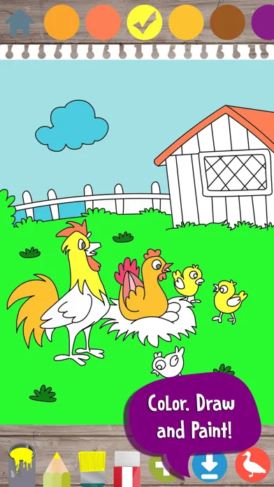 تصاویر Kids Farm Game