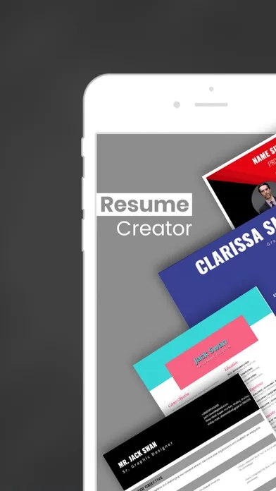 Capturas de pantalla de Resume Creator Pro CV Designer