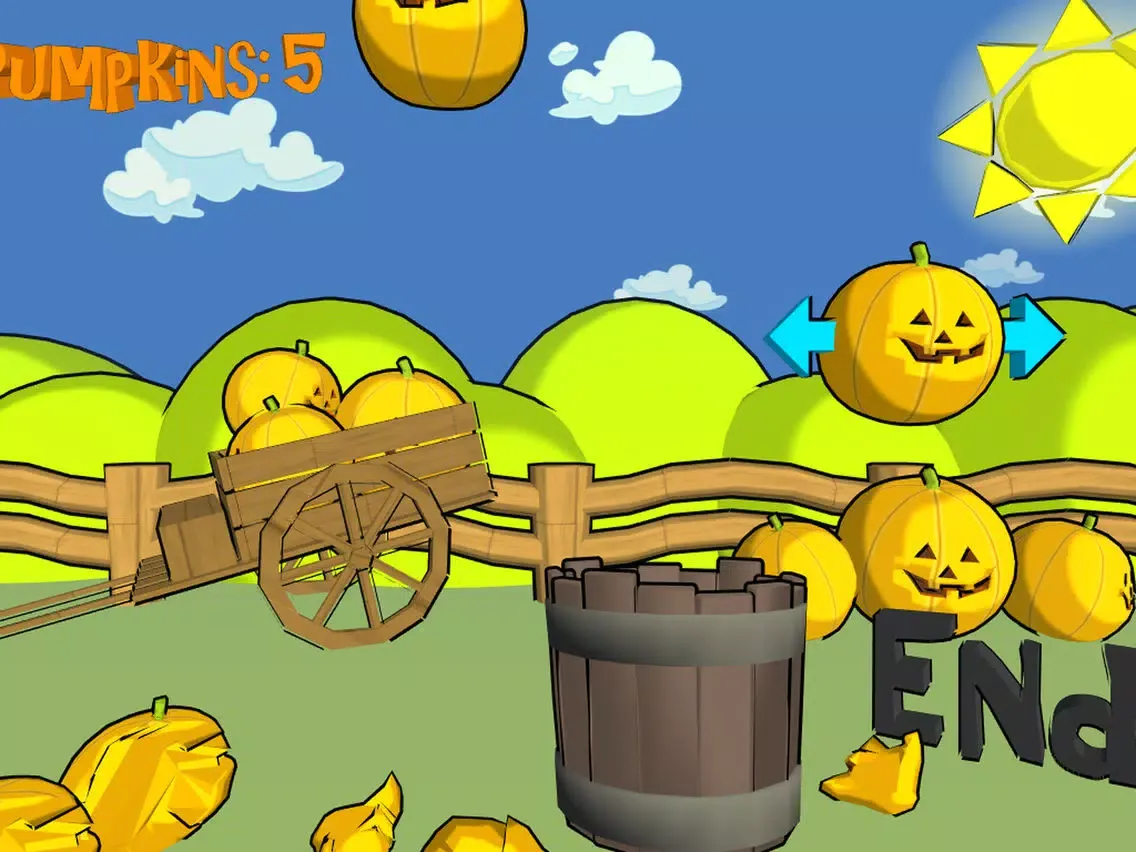 Captures d'écran de Catch Pumpkins iPad 