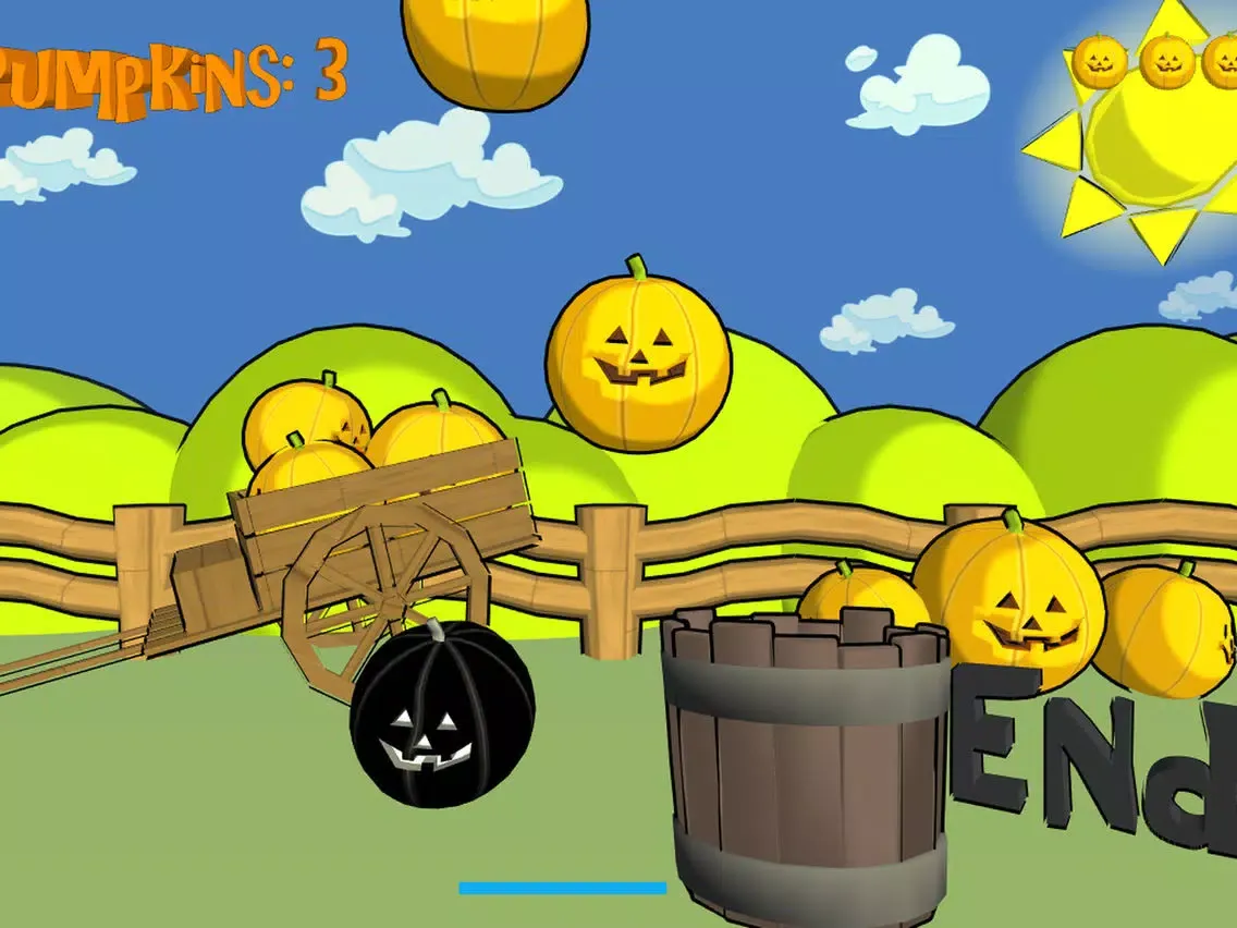 Captures d'écran de Catch Pumpkins iPad 
