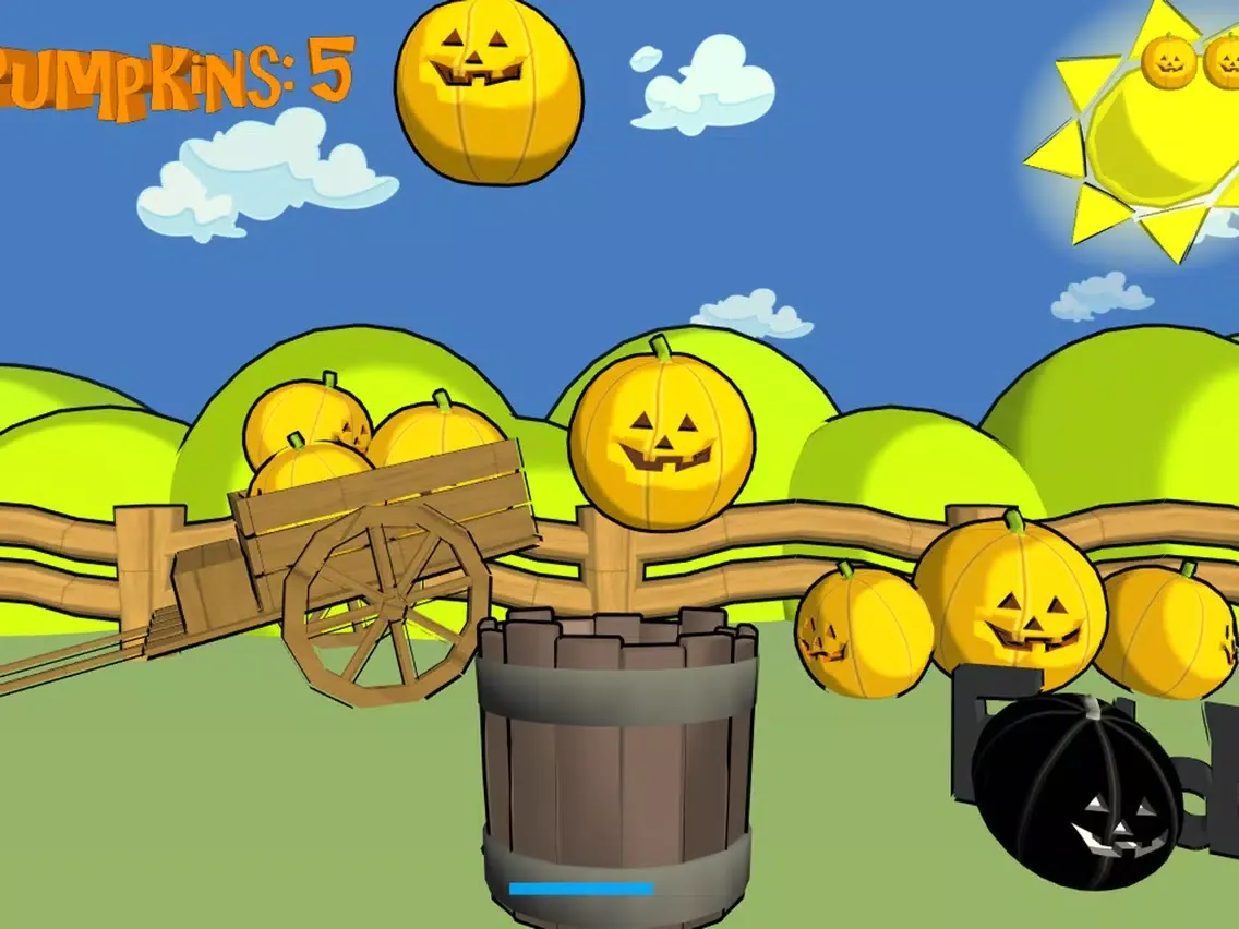 Captures d'écran de Catch Pumpkins iPad 