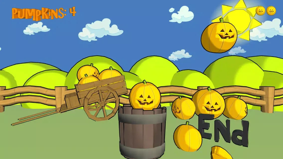Captures d'écran de Catch Pumpkins