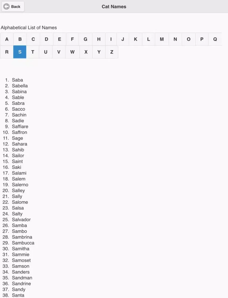 Captures d'écran de Cat Breeds Free iPad 