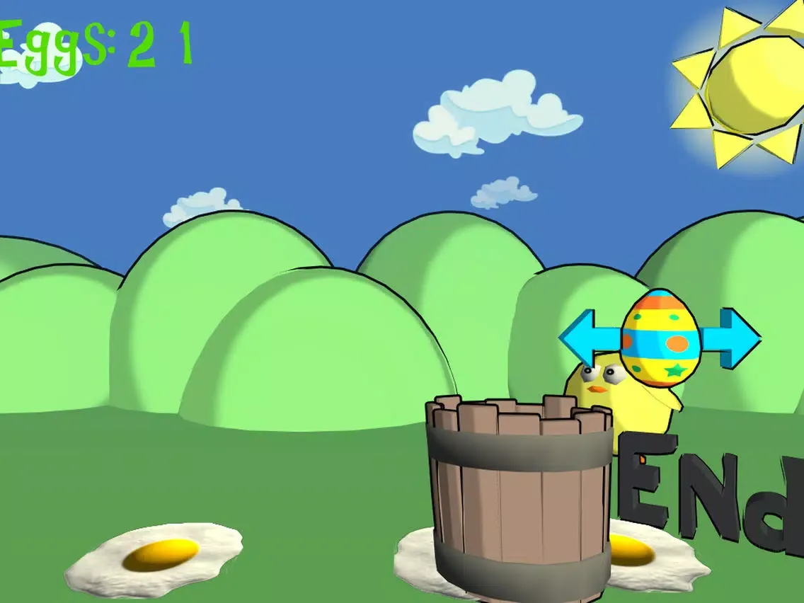 Catch Eggs Free iPad 应用截图