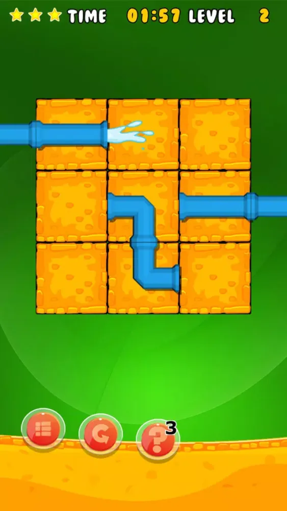 Capturas de tela do Water Plumber
