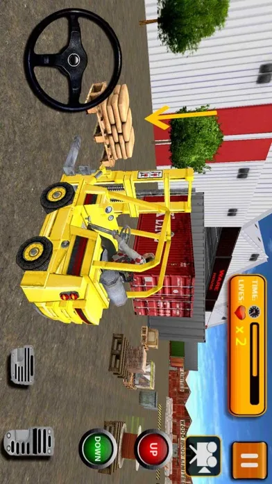 ภาพหน้าจอของ Forklift Simulator 3D - Forklift Driver 2017