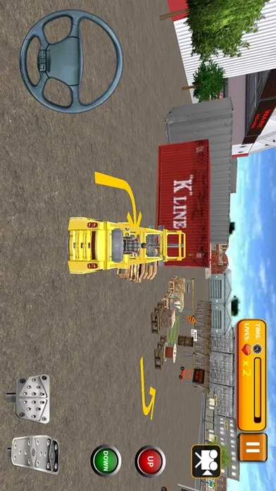 ภาพหน้าจอของ Forklift Simulator 3D - Forklift Driver 2017