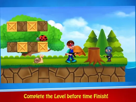 Super Marvy's World Jump & Run iPad  سکرین شاٹس