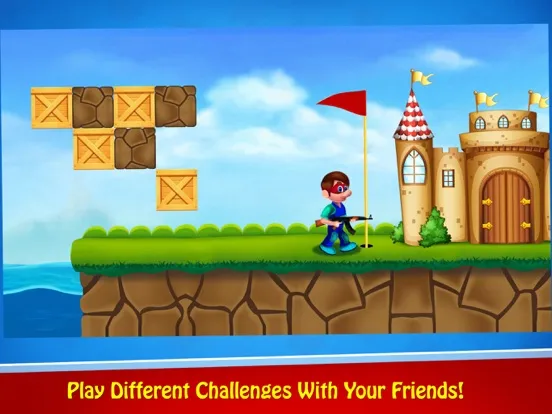 Super Marvy's World Jump & Run iPad  سکرین شاٹس