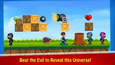 Super Marvy's World Jump & Run سکرین شاٹس