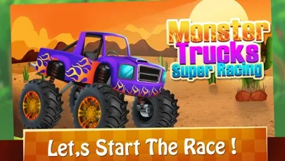 Captures d'écran de Monster Trucks Super Racing