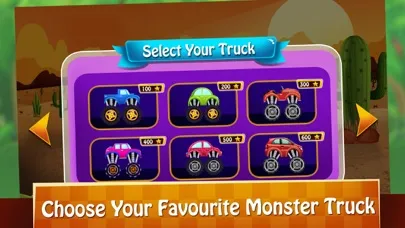 Captures d'écran de Monster Trucks Super Racing