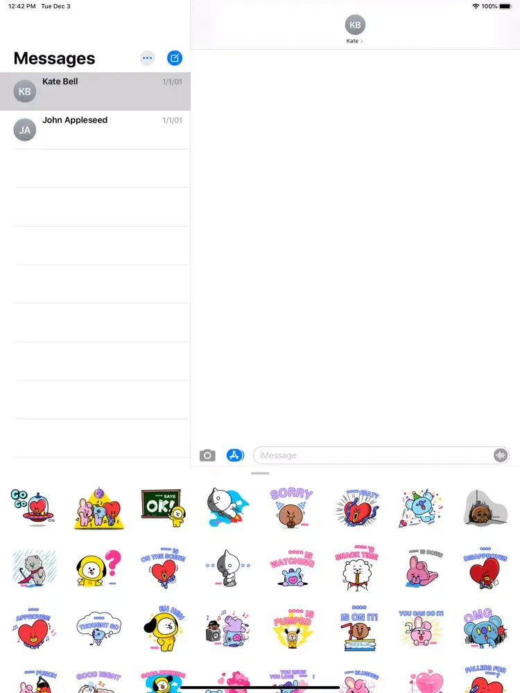 BT21 Baby Stickers iPad 应用截图