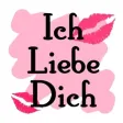 Ich liebe dich Stickers