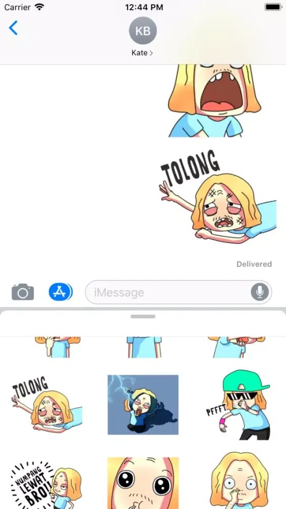 Koleksi Sticker Lucu স্ক্রিনশট
