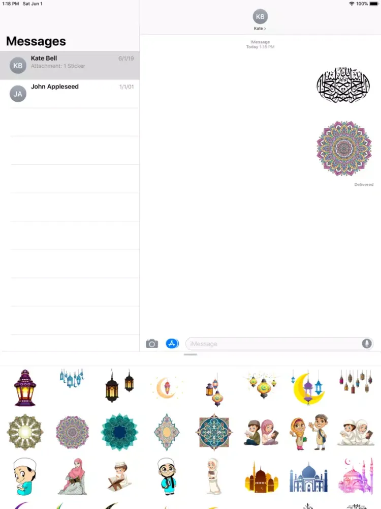 Quran Stickers iPad  Ekran Görüntüleri