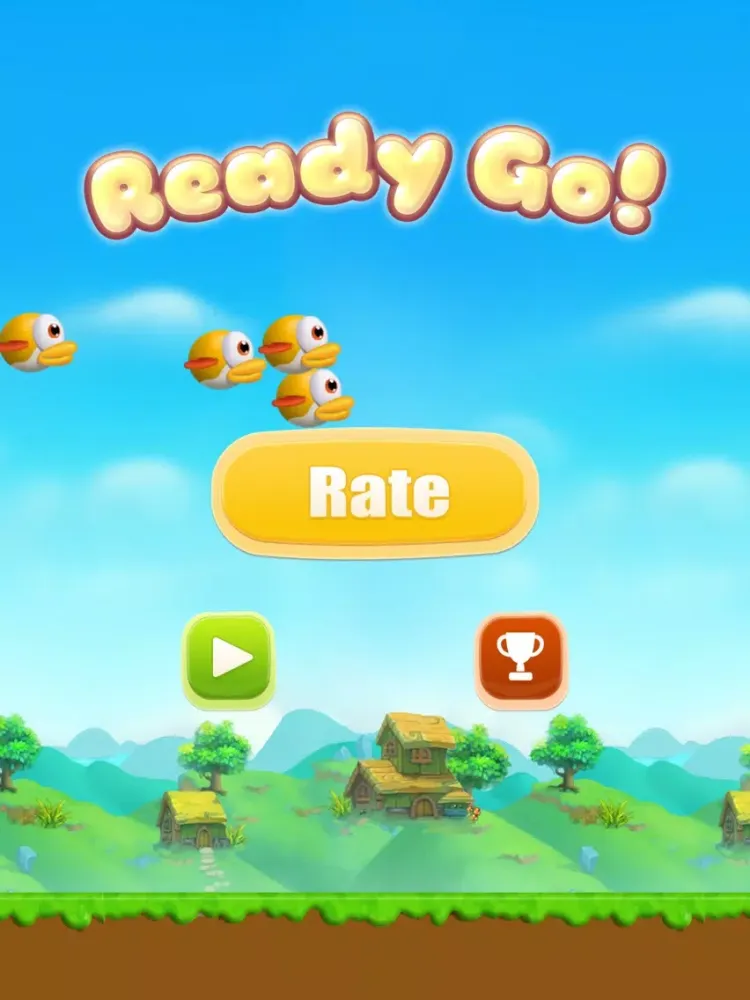 Captures d'écran de Super Bird Adventure - The Endless Flappy Tiny Bird iPad 