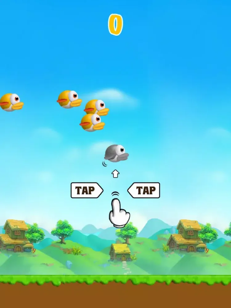Captures d'écran de Super Bird Adventure - The Endless Flappy Tiny Bird iPad 