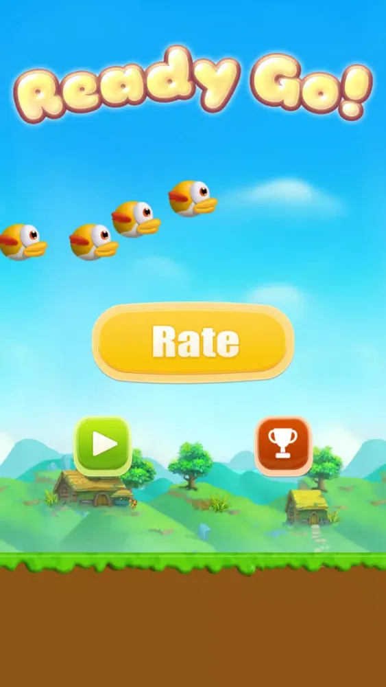 Captures d'écran de Super Bird Adventure - The Endless Flappy Tiny Bird