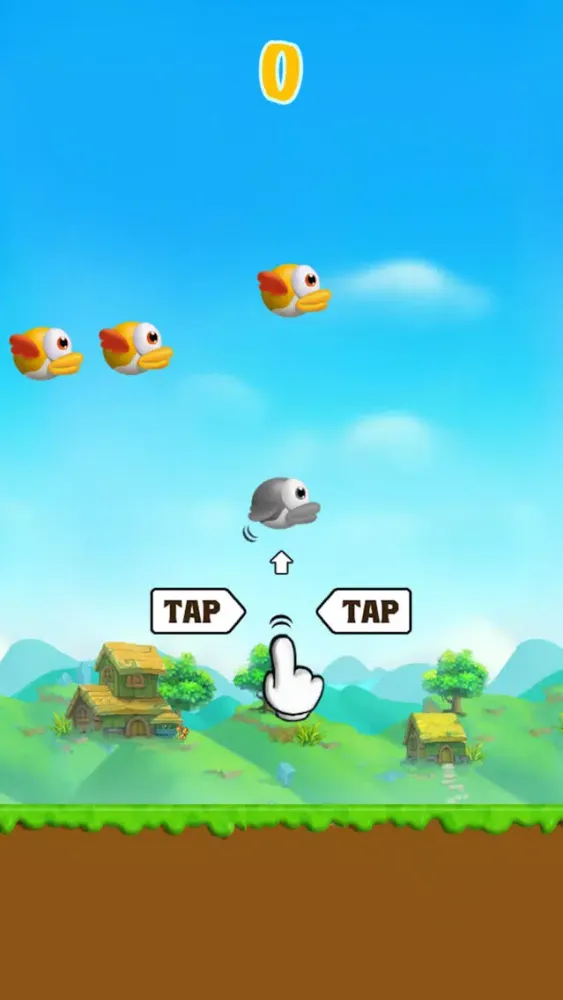 Captures d'écran de Super Bird Adventure - The Endless Flappy Tiny Bird