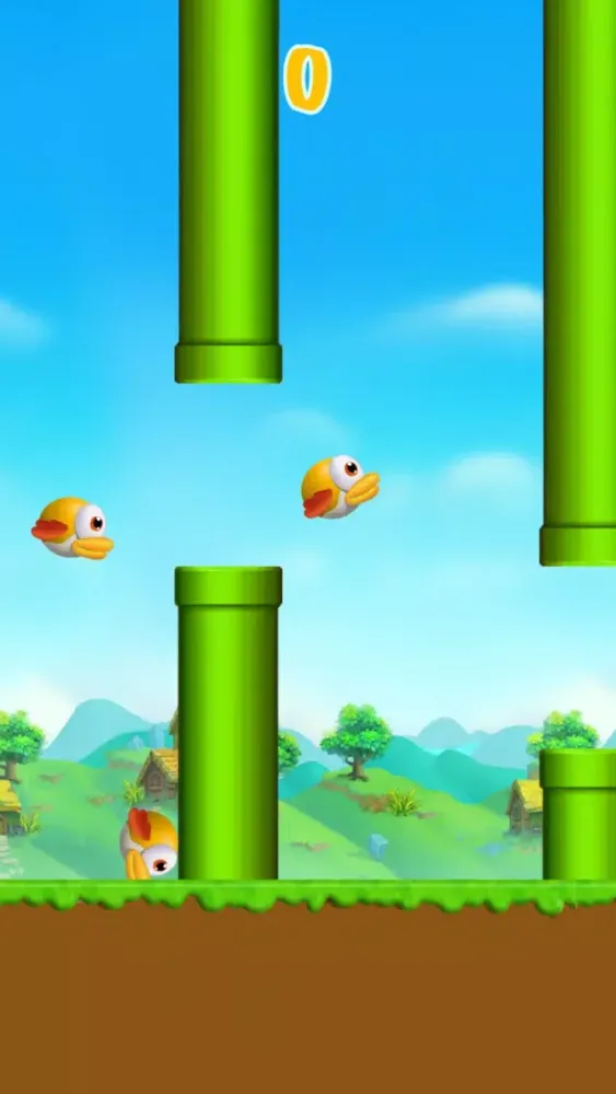 Captures d'écran de Super Bird Adventure - The Endless Flappy Tiny Bird