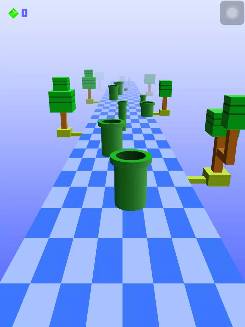 Tangkapan skrin Flappy 3D - Rolling Challenger iPad 