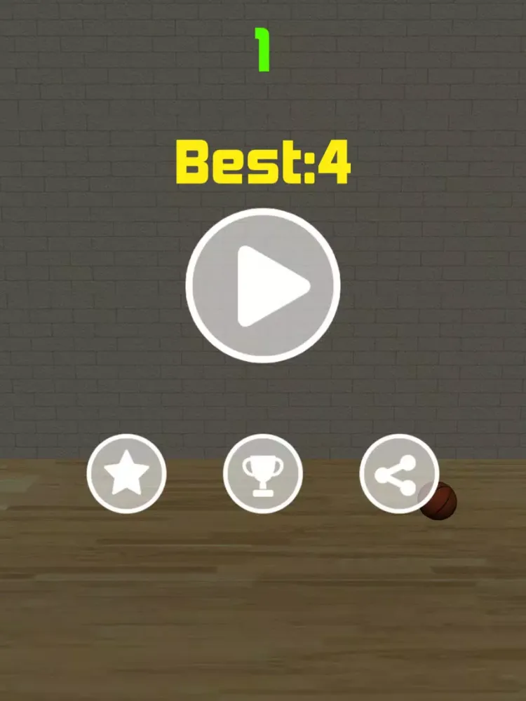 Flappy Dunk 3D Extreme-Street Basketball Challenge iPad 应用截图
