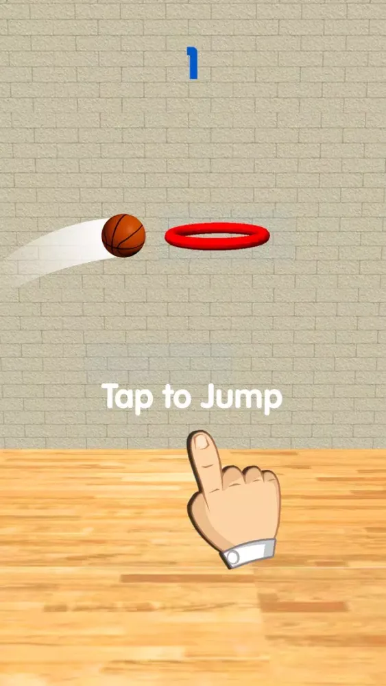 Flappy Dunk 3D Extreme-Street Basketball Challenge应用截图