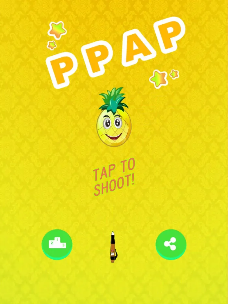 I Have A Pen - Shot Pineapple Game iPad 應用截圖