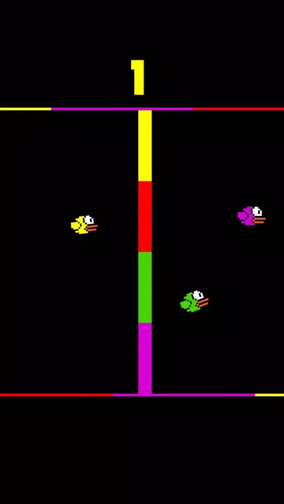 Flappy Tiny Pixels - Color Flop سکرین شاٹس