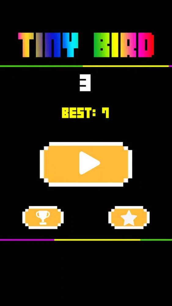 Flappy Tiny Pixels - Color Flop سکرین شاٹس