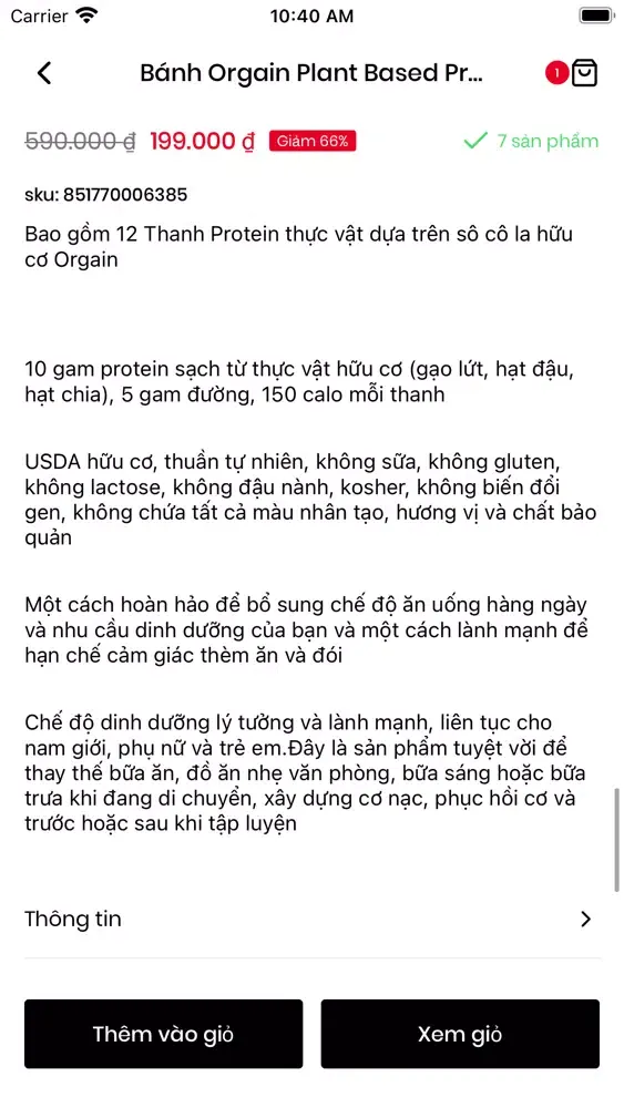 Скриншоты Bách Hóa CC