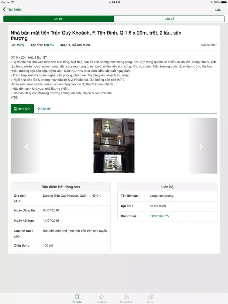 Nhà Đất Bạch Vân - Bat Dong San Bach Van iPad  Screenshots