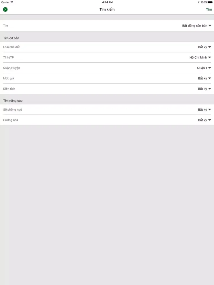 Nhà Đất Bạch Vân - Bat Dong San Bach Van iPad  Screenshots