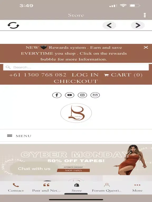 Скриншоты Baciami Hair Extensions iPad 