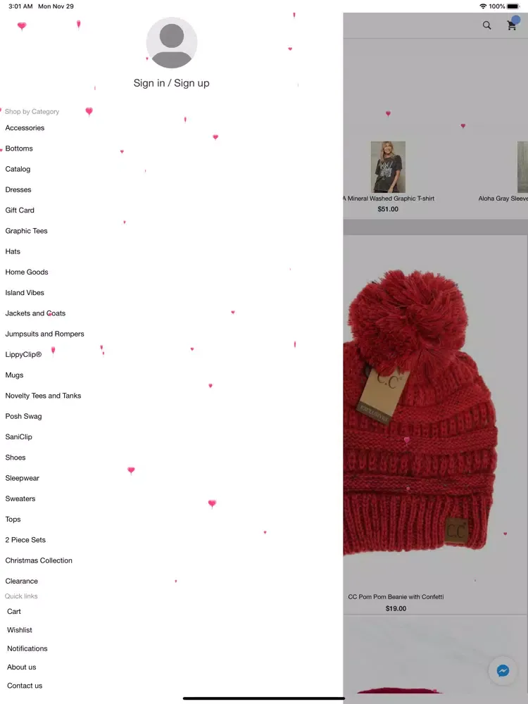 Screenshot di Back2Basics Boutique iPad 