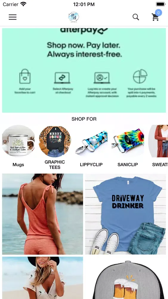 Screenshot di Back2Basics Boutique