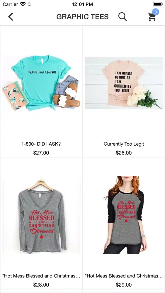 Screenshot di Back2Basics Boutique
