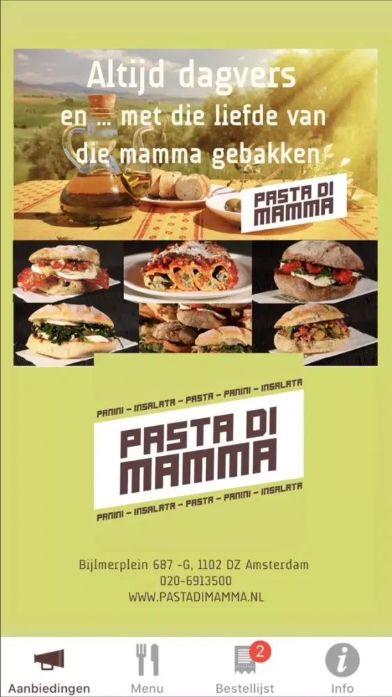 Pasta di mamma سکرین شاٹس