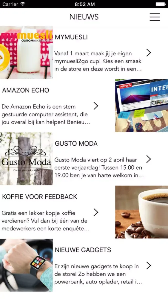 Captures d'écran de Store of the Future