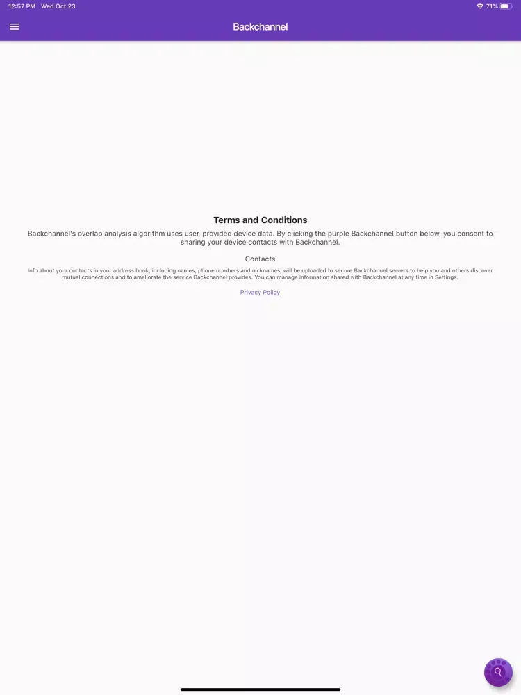 تصاویر Backchannel: Know Your Network iPad 