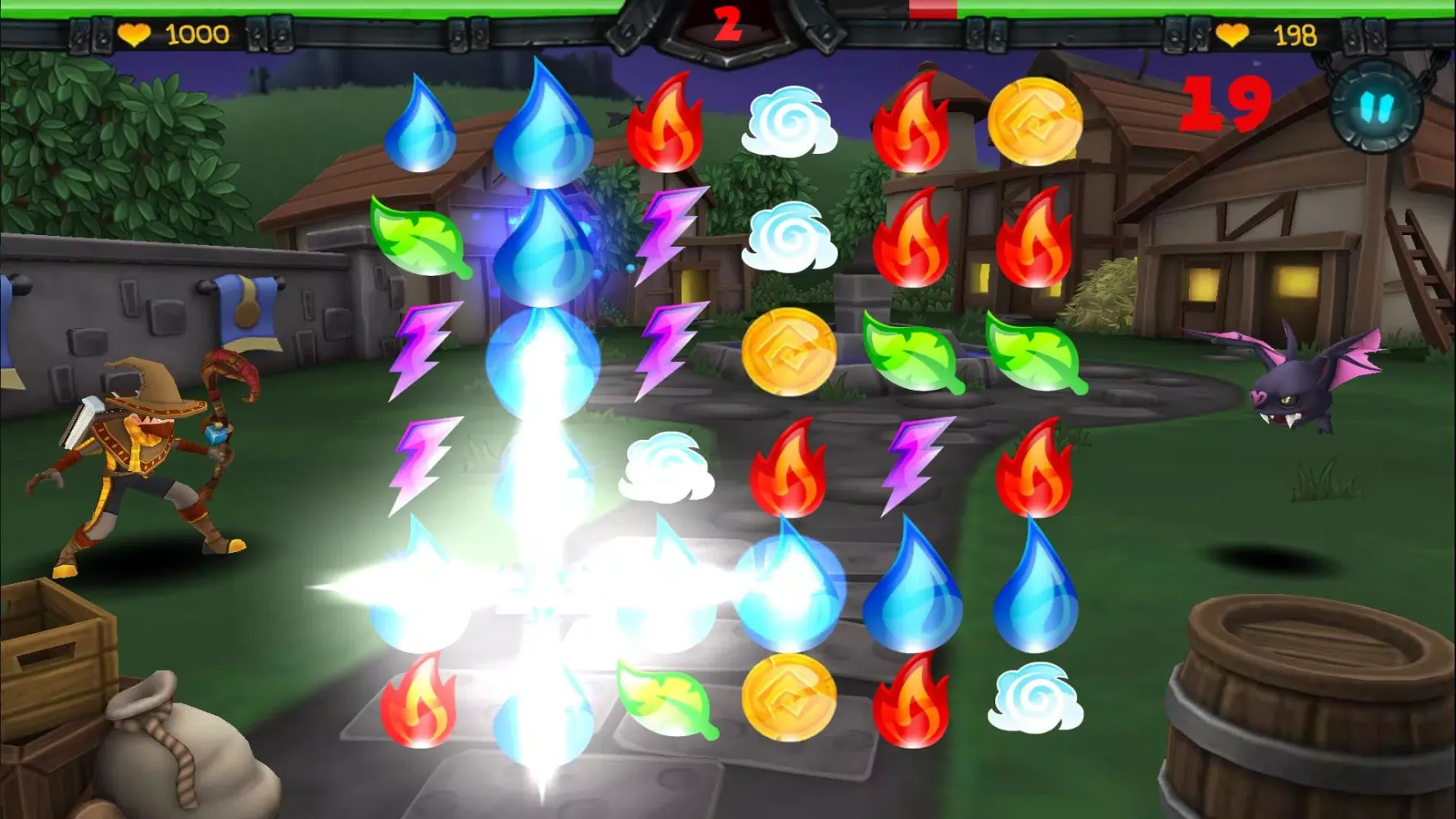 Captures d'écran de Spellfall